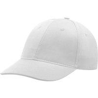 Atlantis Men's Start 6 Panel Baseball Cap in White