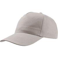 Atlantis Men's Start 5 Panel Cap in Light Grey