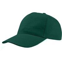 Atlantis Men's Start 5 Panel Cap in Green