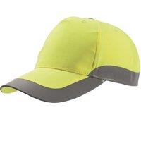 Atlantis Men's Helpy 5 Panel Reflective Cap in Yellow