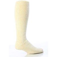 Work Force Men's Sea Boot Sock in Natural | Size: 6-11