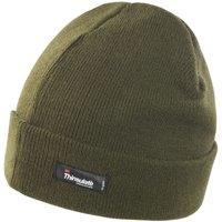 Result Men's Lightweight Thermal Winter Thinsulate Hat (3M 40g) Pack of 2 in Olive