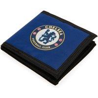 Chelsea FC Men's Canvas Touch Fastening Wallet in Blue