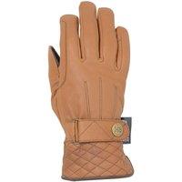 Hy5 Men's Thinsulate Quilted Soft Leather Winter Riding Gloves in Tan | Size: XL