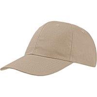 Atlantis Men's Start 6 Panel Baseball Cap Pack of 2 in Khaki