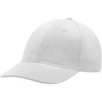 Atlantis Men's Start 6 Panel Baseball Cap Pack of 2 in White