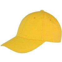 Result Men's Core Memphis 6 Panel Baseball Cap Pack of 2 in Yellow