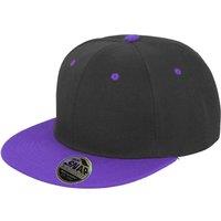 Result Men's Core Bronx Original Flat Peak Snapback Dual Colour Cap Pack of 2 in Black