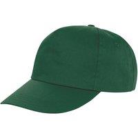 Result Men's Core Houston 5 Panel Printers Baseball Cap Pack of 2 in Bottle Green