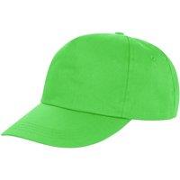 Result Men's Core Houston 5 Panel Printers Baseball Cap Pack of 2 in Lime