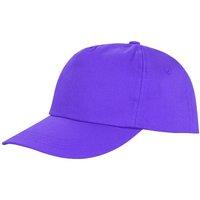 Result Men's Core Houston 5 Panel Printers Baseball Cap Pack of 2 in Purple