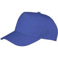 Result Men's Core Boston 5 Panel Printers Baseball Cap Pack of 2 in Royal