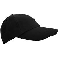 Result Men's Low Profile Heavy Brushed Cotton Baseball Cap Pack of 2 in Black