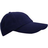 Result Men's Low Profile Heavy Brushed Cotton Baseball Cap Pack of 2 in Navy