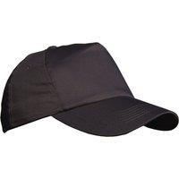 Result Men's Plain Baseball Cap Pack of 2 in Black