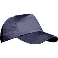 Result Men's Plain Baseball Cap Pack of 2 in Navy