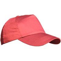 Result Men's Plain Baseball Cap Pack of 2 in Red
