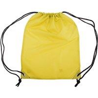 Shugon Men's Stafford Plain Drawstring Tote Bag - 13 Litres Pack of 2 in Bright Yellow