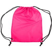 Shugon Men's Stafford Plain Drawstring Tote Bag - 13 Litres Pack of 2 in Pink