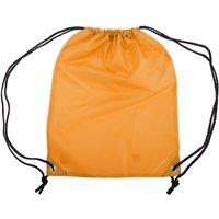 Shugon Men's Stafford Plain Drawstring Tote Bag - 13 Litres Pack of 2 in Pale Orange