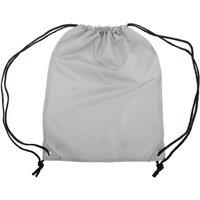 Shugon Men's Stafford Plain Drawstring Tote Bag - 13 Litres Pack of 2 in Silver