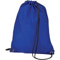 Bagbase Men's Budget Water Resistant Sports Gymsac Drawstring Bag (11L) Pack of 2 in Royal