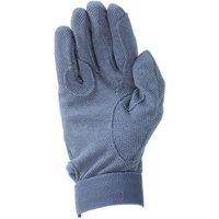 Hy5 Men's Cotton Pimple Palm Riding Gloves in Navy | Size: Small