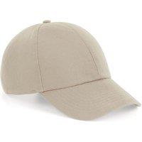 Beechfield Men's Cotton 6-panel Cap in Light Sand