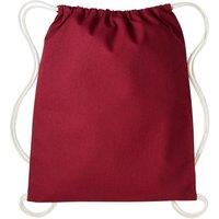 Nutshell Men's Drawstring Gymsac in Burgundy