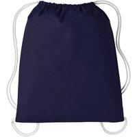 Nutshell Men's Drawstring Gymsac in Mid Navy