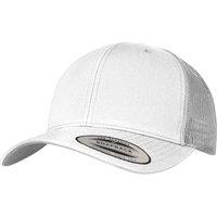 Flexfit Men's Retro Trucker Cap in White