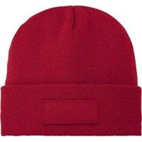 Bullet Men's Boreas Beanie With Patch in Red