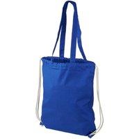 Bullet Men's Eliza Cotton Drawstring Bag in Blue