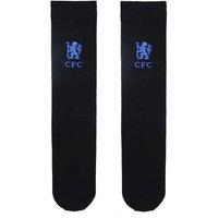 Chelsea FC Men's Club Logo Socks in Black | Size: 8-11
