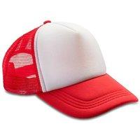 Result Men's Core Detroit 1 2 Mesh Truckers Cap in Red