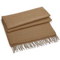 Beechfield Men's Classic Woven Scarf in Light Brown
