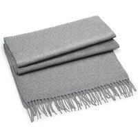 Beechfield Men's Classic Woven Scarf in Grey