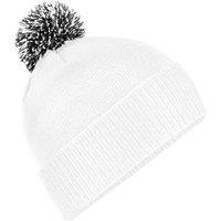 Beechfield Men's Snowstar Beanie in White