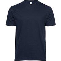 TEE JAYS Men's Power T-Shirt in Navy | Size: 4XL