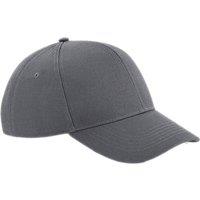 Beechfield Men's Ultimate 6 Panel Cap in Mid Grey