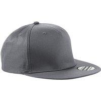 Beechfield Men's Snapback Cap in Dark Grey