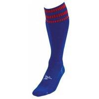 Precision Men's 3 Stripe Pro Football Socks in Royal | Size: 7-11