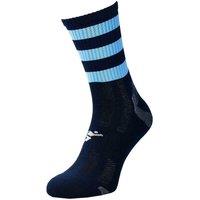 Precision Men's Pro Hooped Gaelic Mid Socks in Mid Navy | Size: 7-11