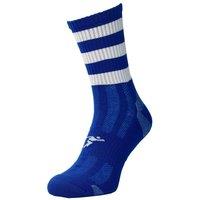 Precision Men's Pro Hooped Gaelic Mid Socks in Mid Blue | Size: 7-11