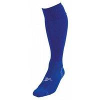 Precision Men's Pro Plain Football Socks in Blue | Size: 7-11