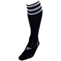 Precision Men's 3 Stripe Pro Football Socks in Black | Size: 3-6