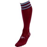 Precision Men's 3 Stripe Pro Football Socks in Maroon | Size: 3-6
