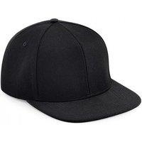 Beechfield Men's Snapback Cap in Jet Black