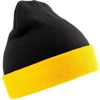 Result Men's Compass Beanie in True Black