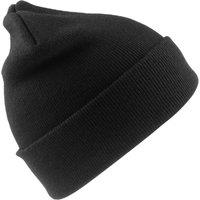 Result Men's Woolly Ski Hat in Black